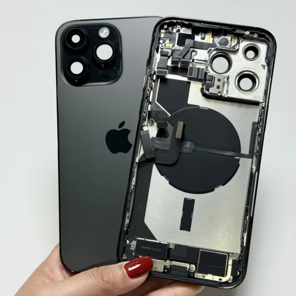 iPhone Pro Rear Housing Assembly - Black
